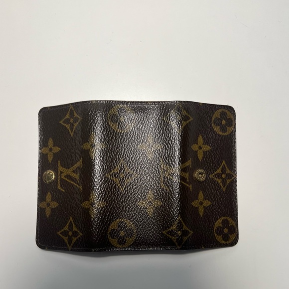 Louis Vuitton LV Coated Canvas Monogram Logo 3 Key Holder Wallet Cardholder - Picture 11 of 15